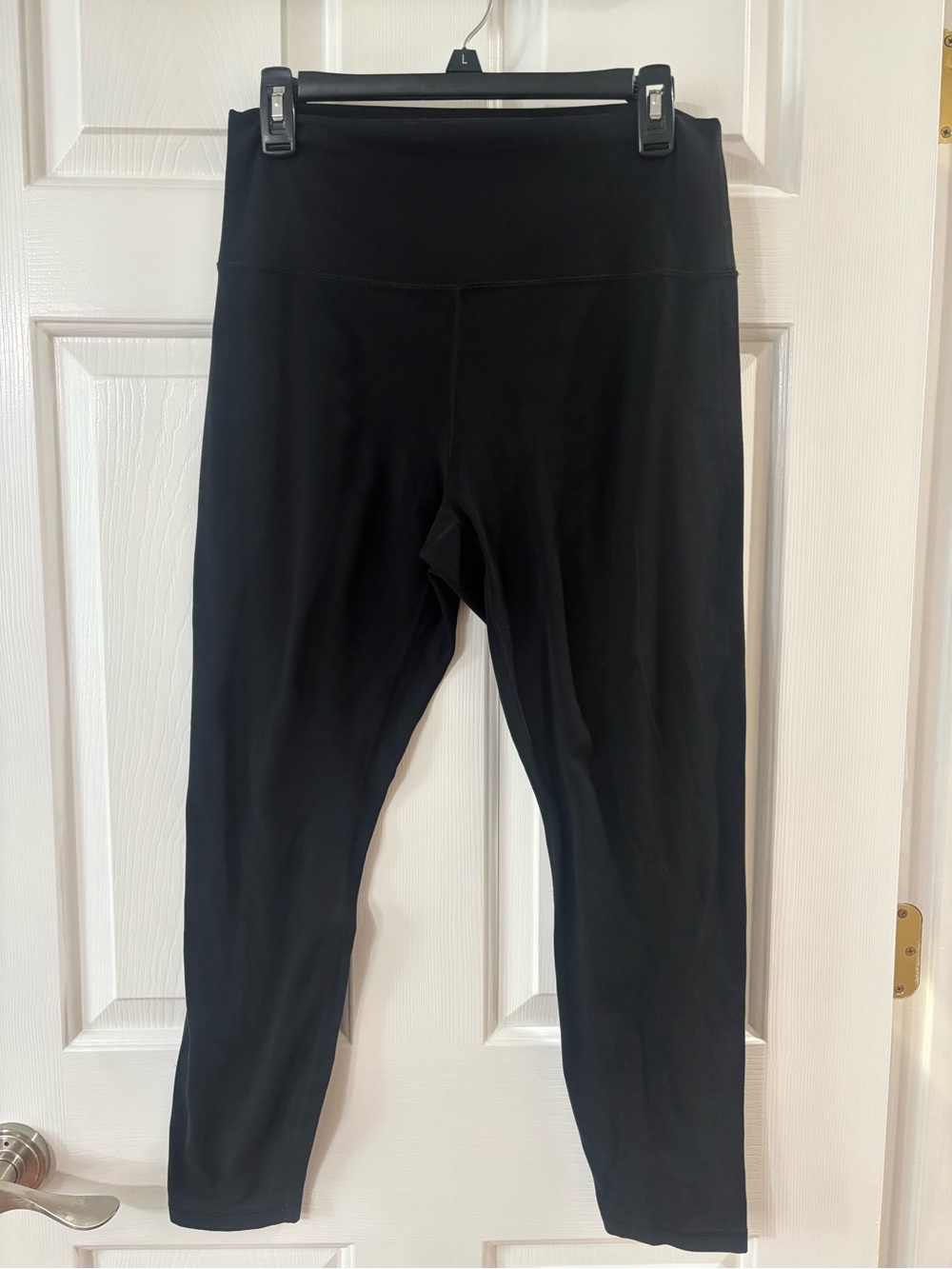 CRZ YOGA Black High-Waist Performance Leggings